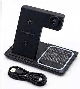 Cargador Inalámbrico Múltiple 3 en 1